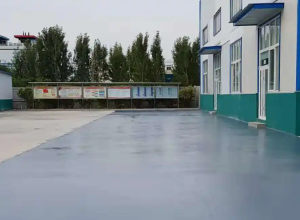 绍兴彩色路面喷涂翻新的材料对冬季